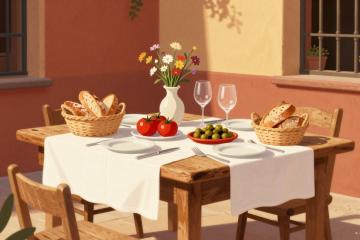 Illustrative header image for Food & Wine