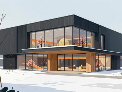 AI-generated illustration of Artium Centre