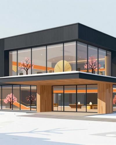 AI-generated illustration of Artium Centre