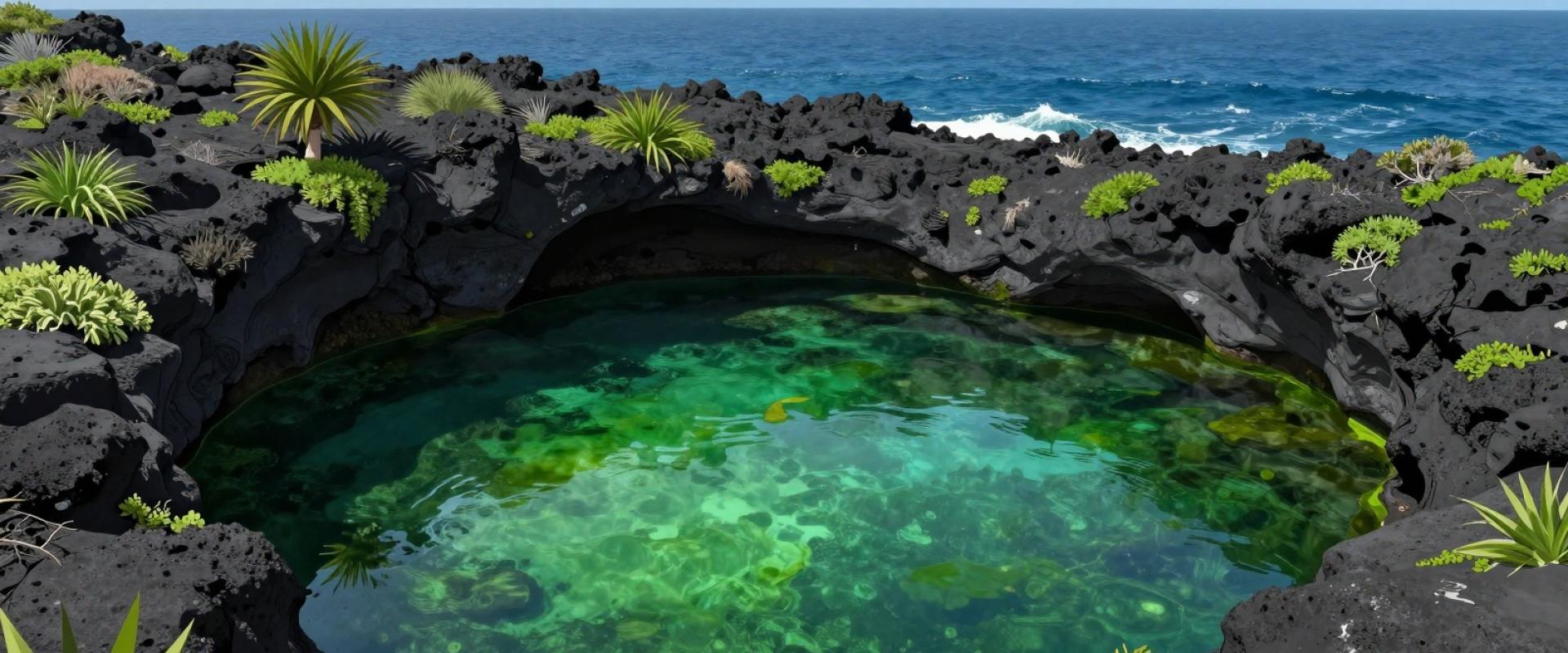 El Golfo Lagoon and Palm Grove
