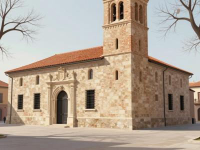 AI-generated illustration of Iglesia de San Juan de los Caballeros