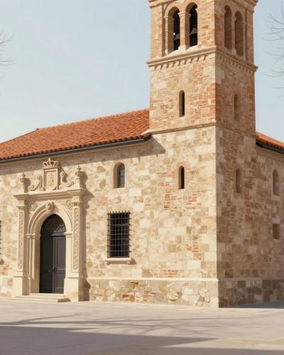 AI-generated illustration of Iglesia de San Juan de los Caballeros