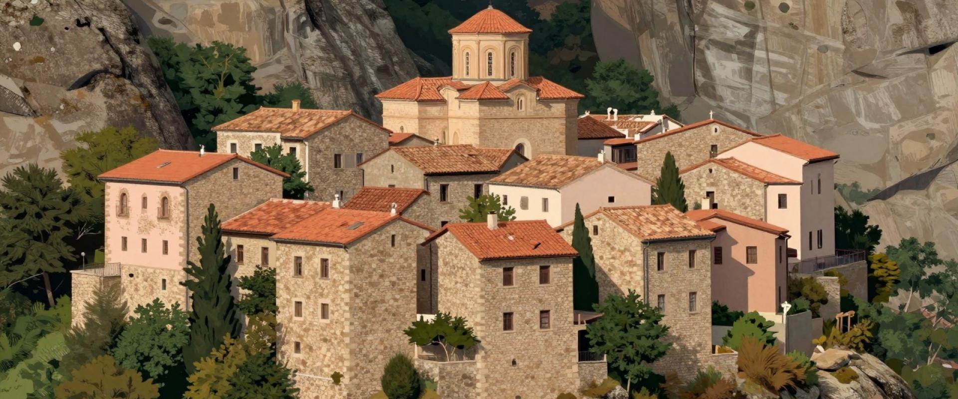 AI-generated illustration of Mirador de San Pedro