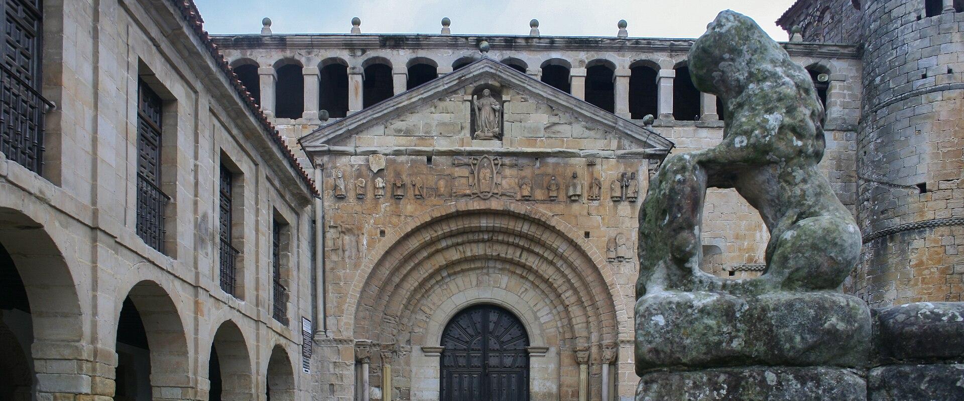 The Romanesque Colegiata de Santa Juliana in Santillana del Mar