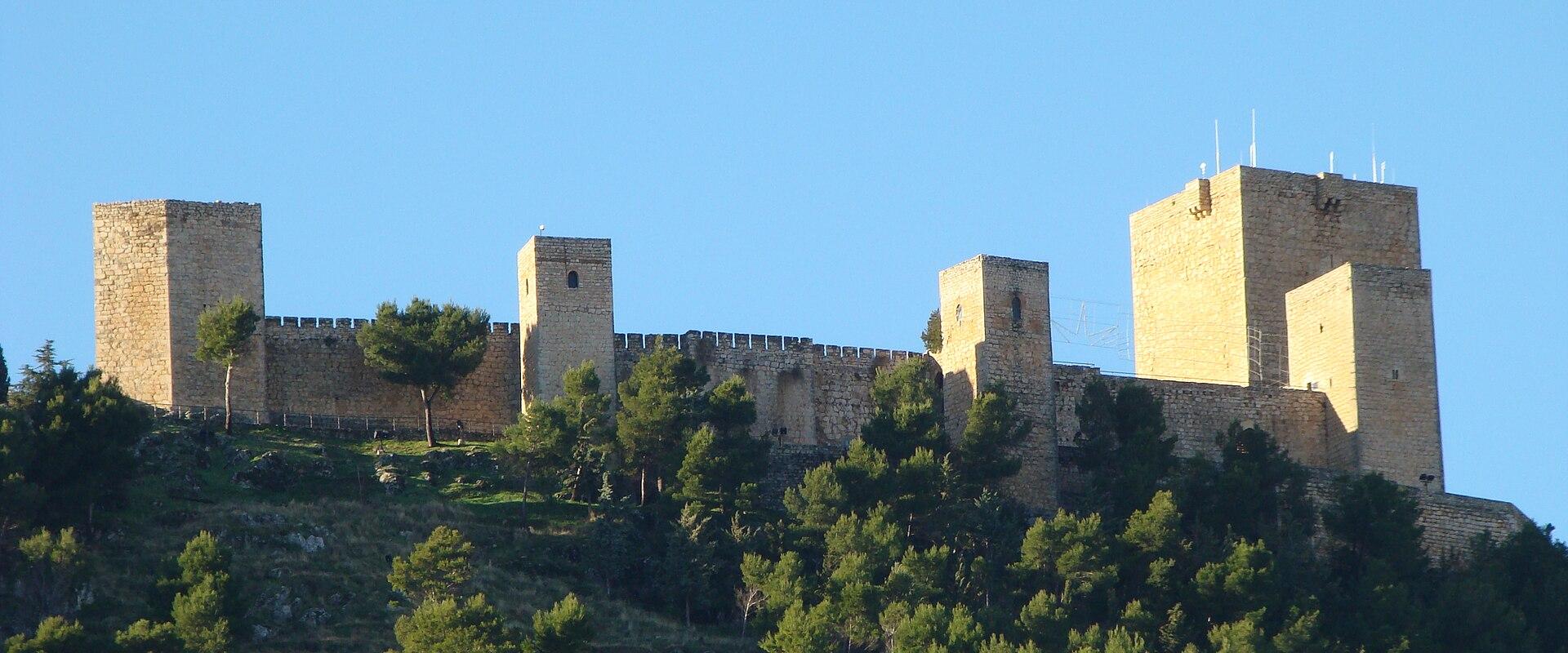 The Castillo de Santa Catalina on its hill above Jaén