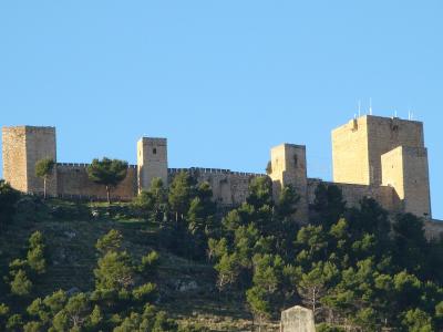 The Castillo de Santa Catalina on its hill above Jaén