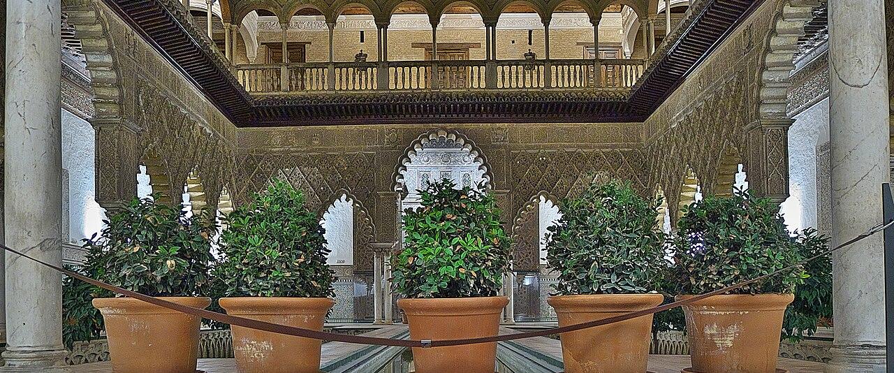 Patio de las Doncellas in the Royal Alcázar of Seville
