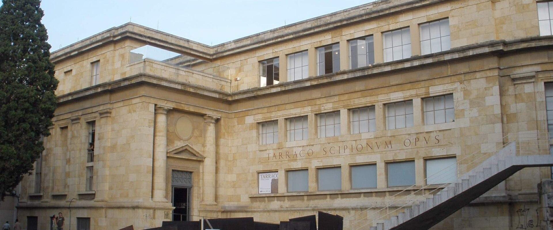 The building of the National Archaeological Museum of Tarragona